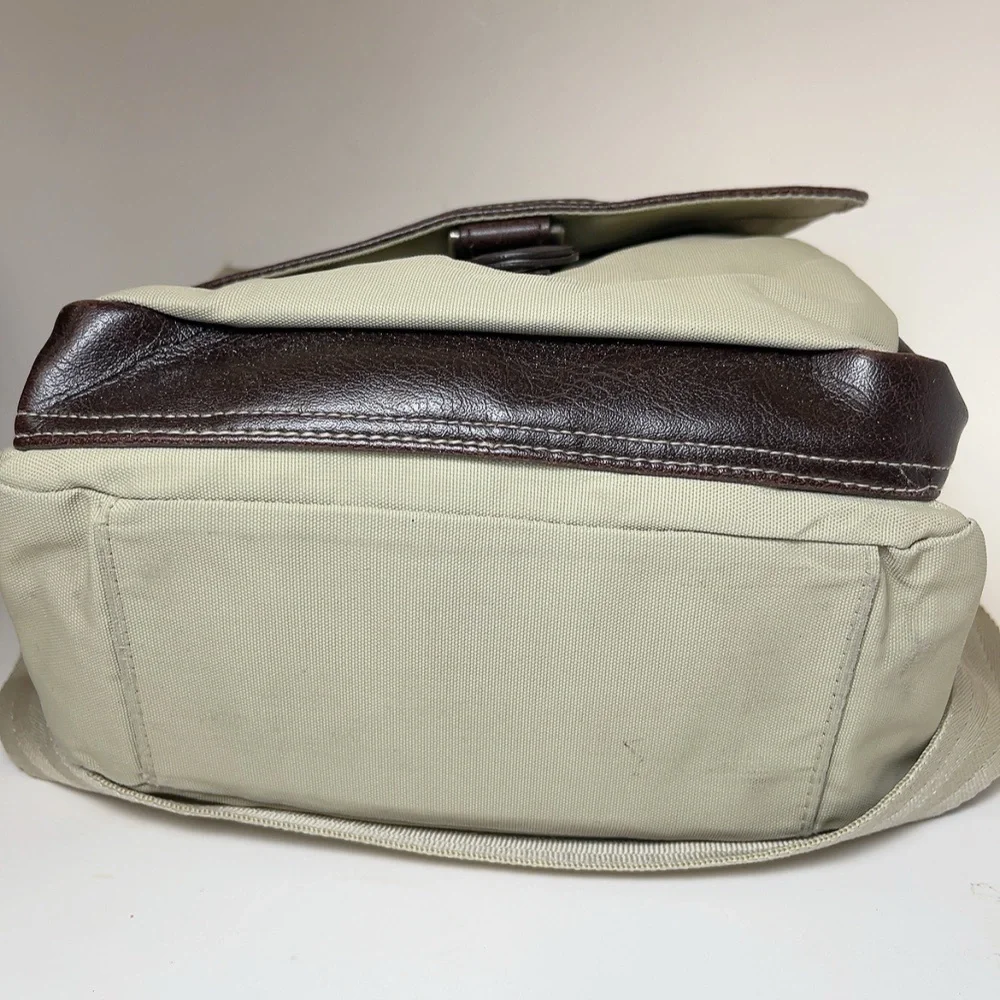 Derek Alexander Unisex Half Flap Front Organizer Crossbody Bag